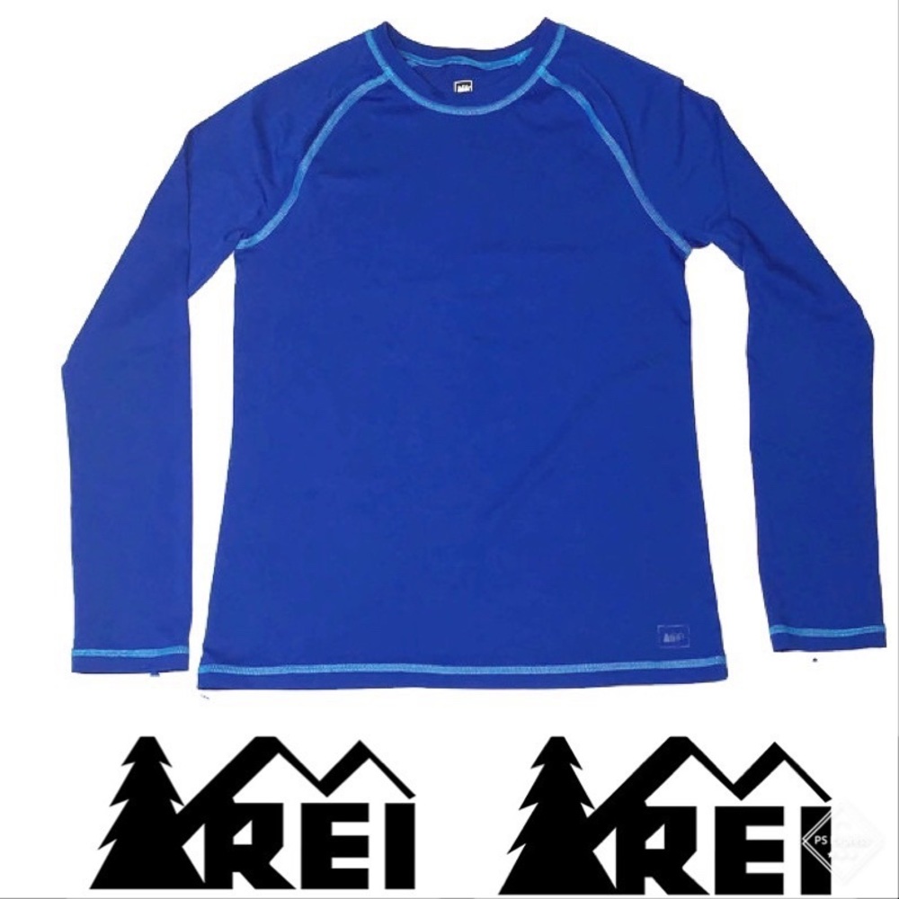 REI Midweight Long Sleeve Base Layer Top Sz L